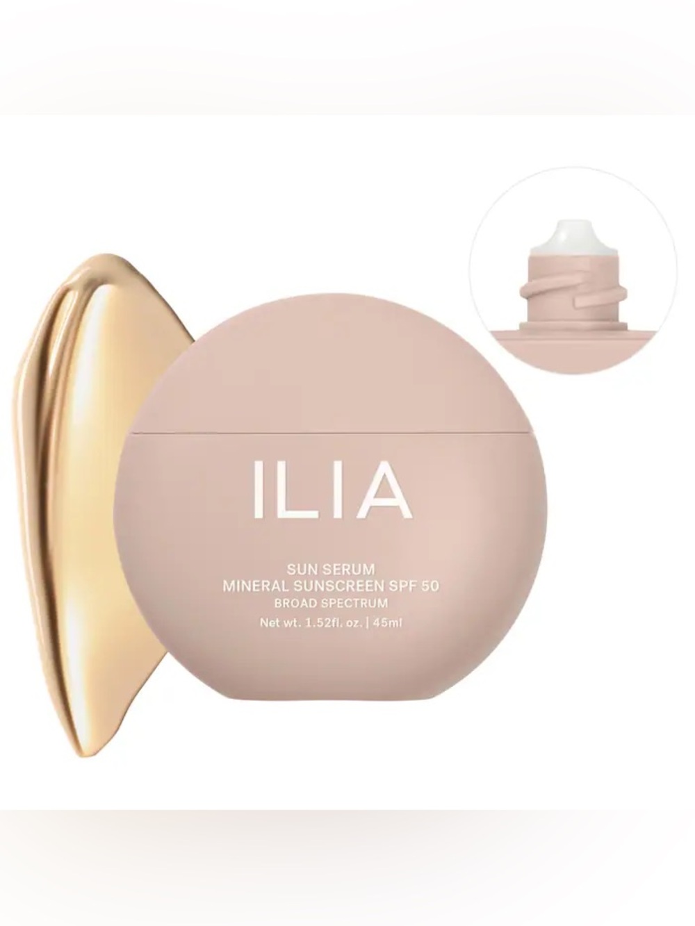 New Ilia Sun Serum Mineral Sunscreen SPF 50